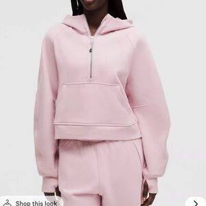 Scuba Oversized half-Zip Hoodie